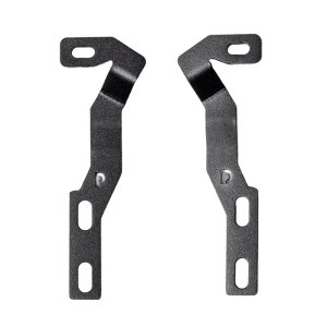 Toyota Tacoma Light Mounts - Front - Go Rhino - XE Hood Hinge Cube Light Mount - Textured Black - `16-`23